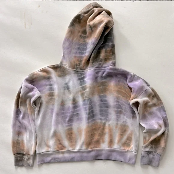 Girls Vintage Havana Tie Dye Hoodie - Picture 6 of 7